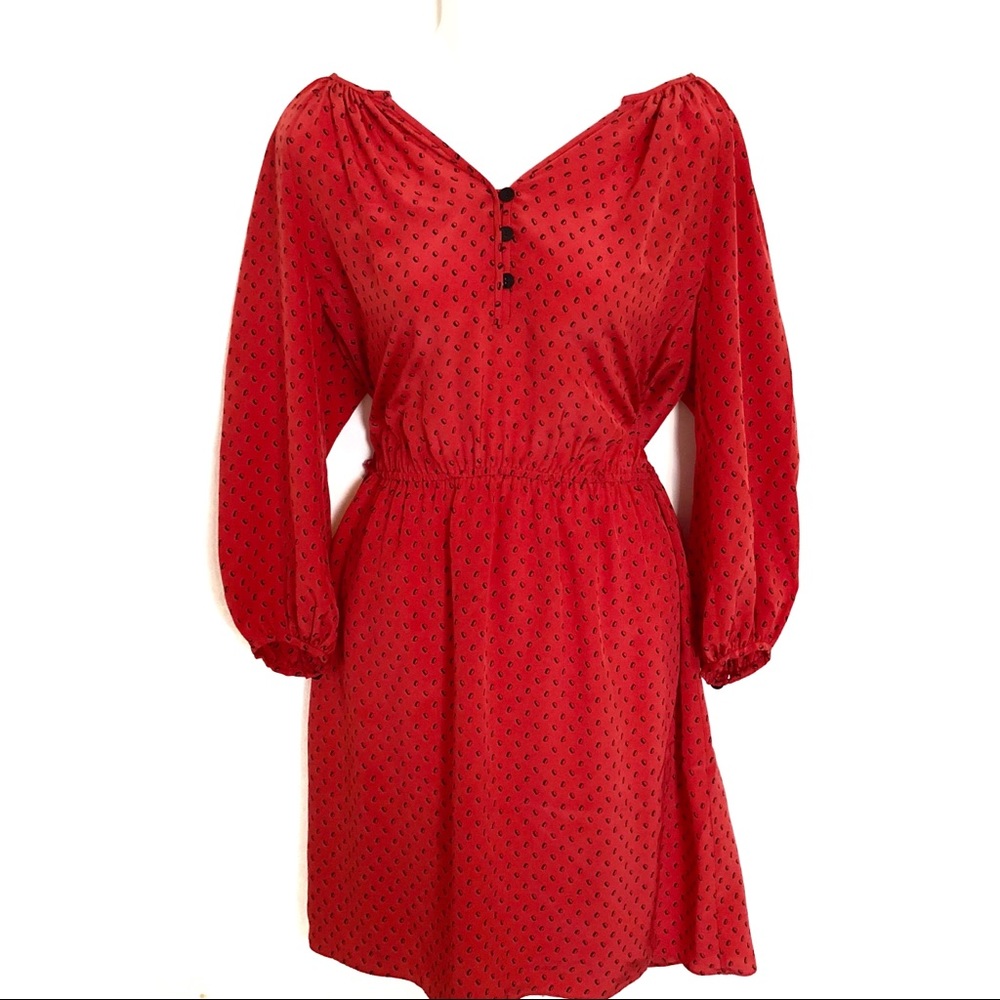 Shoshanna 100% Silk A Line Work Dress